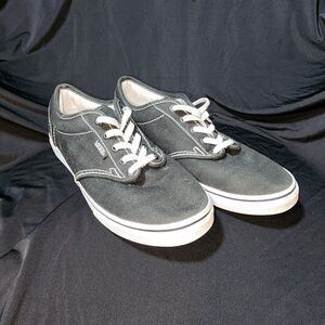 Vans TBR4 Canvas Skate Sneaker Gray Women Sz 5.5